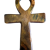 Tigers Eye Crystal Ankh