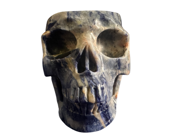 sodalite skull crystal bowl