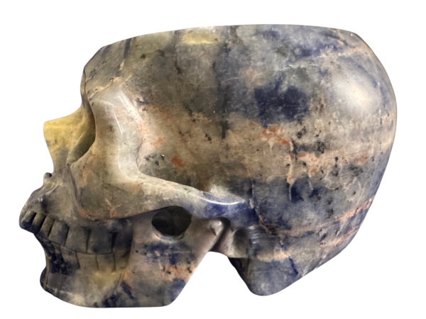 sodalite skull crystal bowl