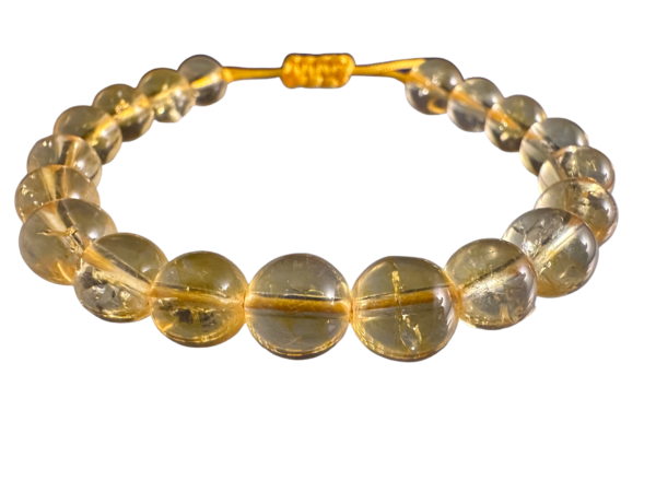 citrine gemstone bracelet 8mm