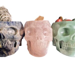 crystal skull bowls