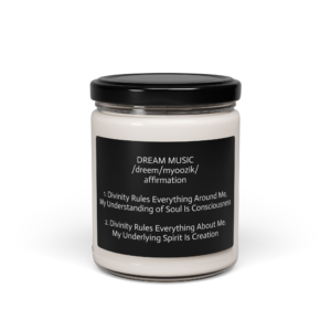 DREAM MUSIC Soy Candle 9oz