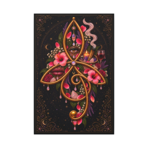 Sacred Wombs Moon Ritual Matte Canvas — The Art & Anatomy of the Soul