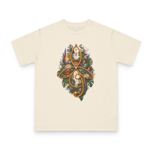 Sacred Botanical Harmony Unisex Organic T-Shirt