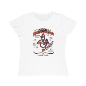 Made in the Image of Goddess 101 Women’s Fitted T-Shirt