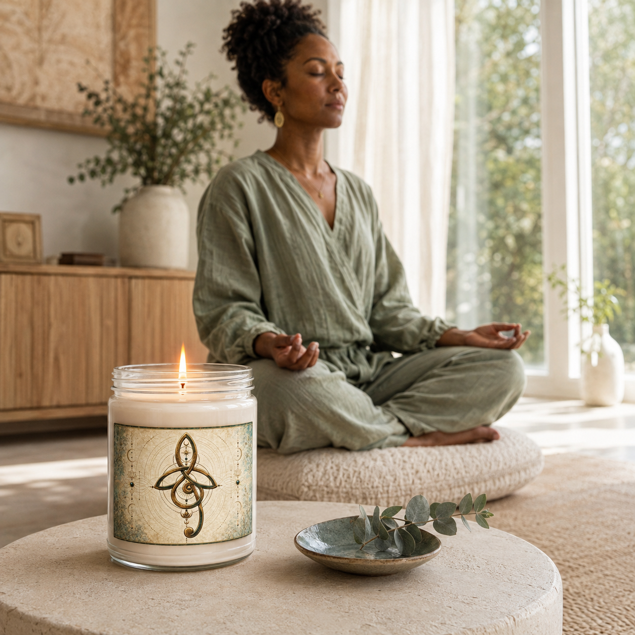 Sacred Soul Ritual Candle — Vanilla Bean - Image 3