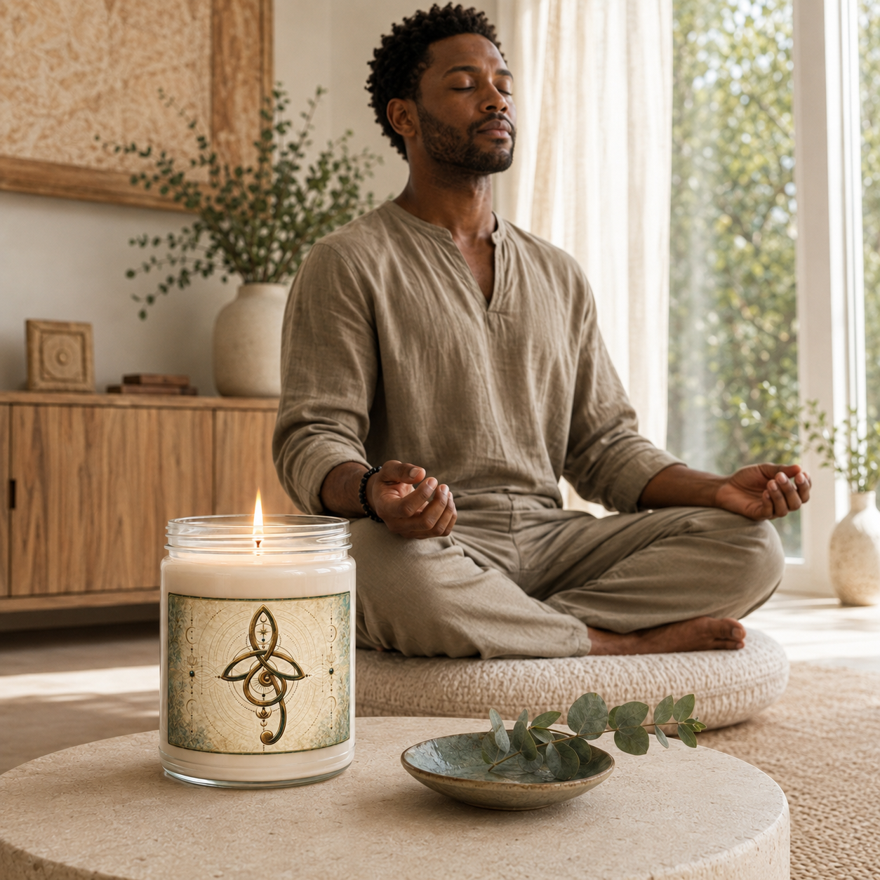 Sacred Soul Ritual Candle — Vanilla Bean - Image 2