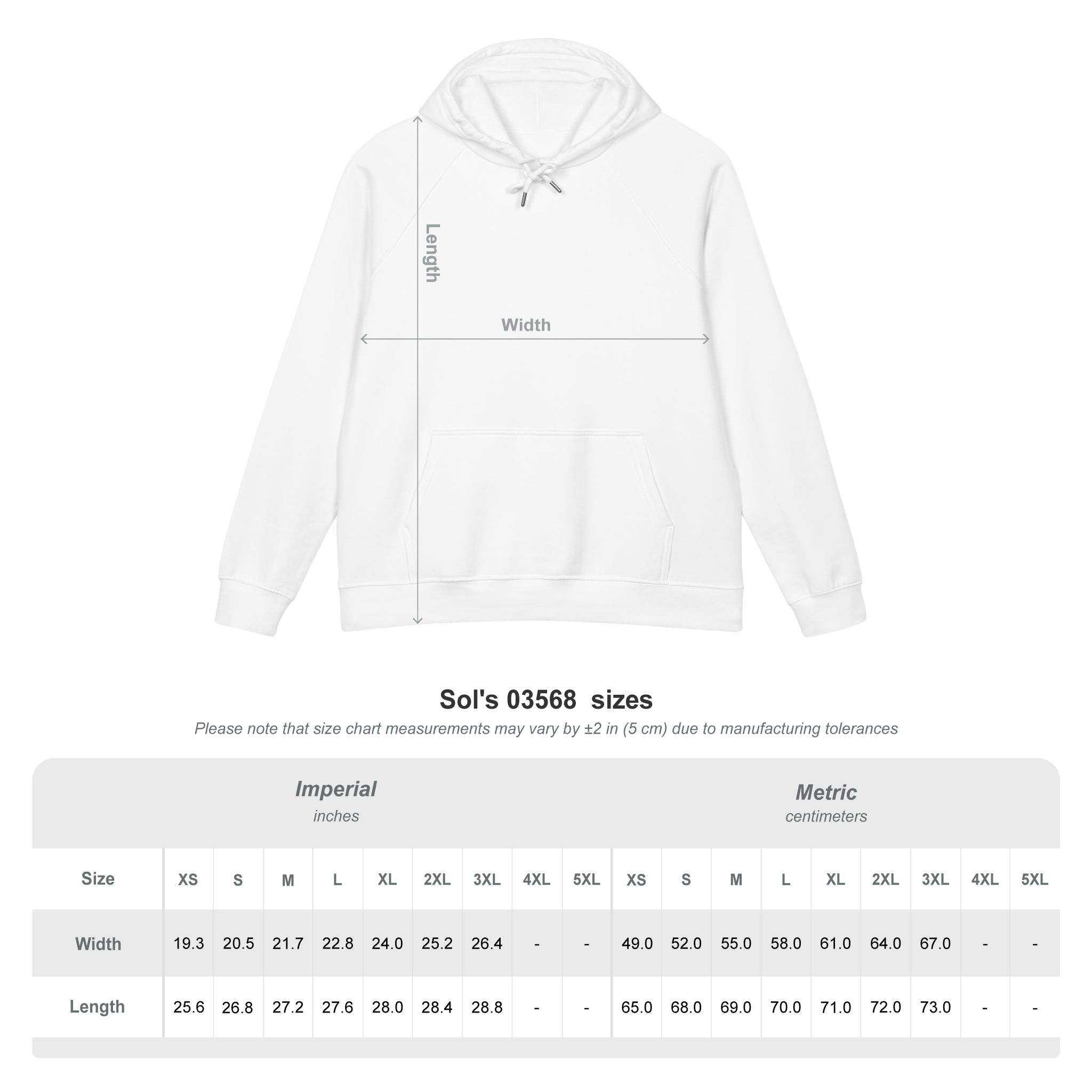 Sacred Harmony Organic Embroidered Hoodie — Unisex - Image 3