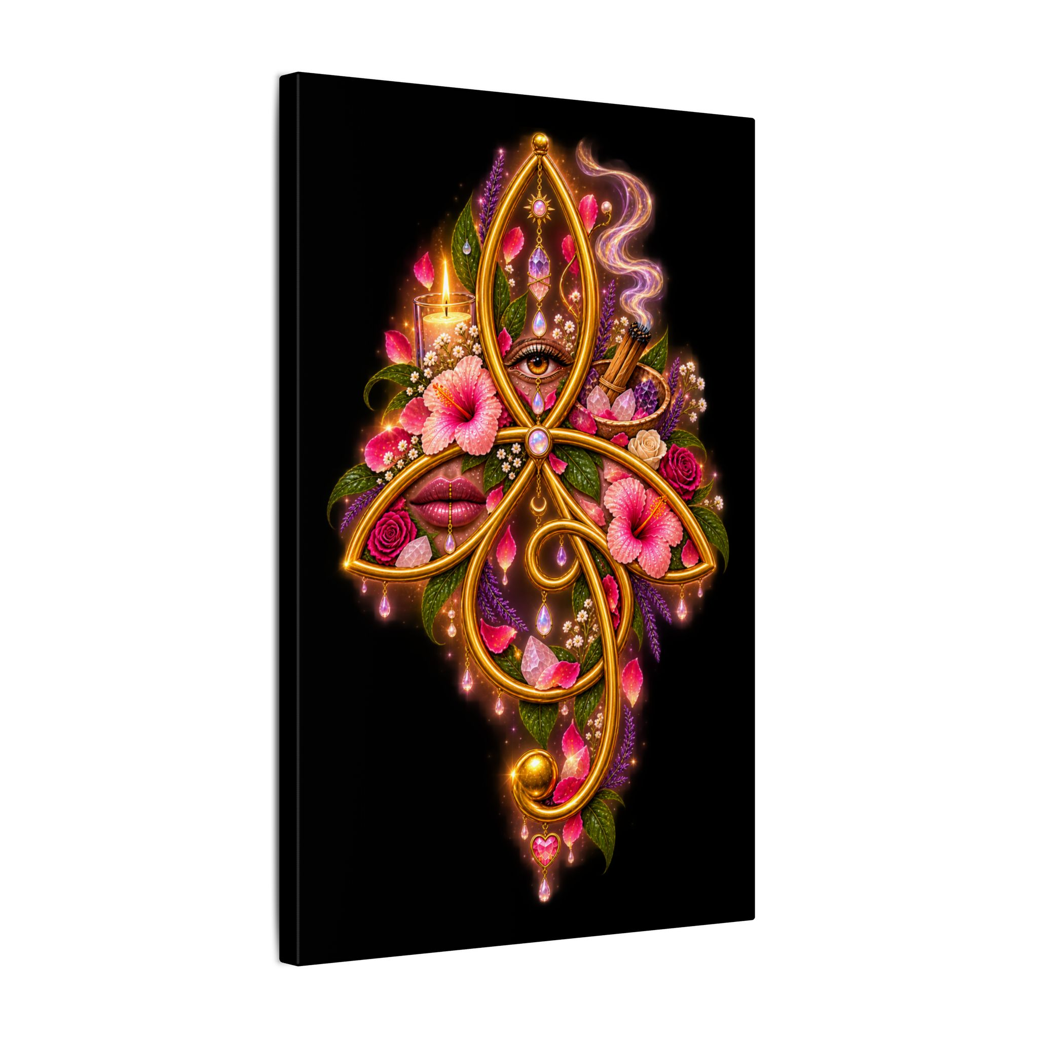 Sacred Wombs Framed Canvas — The Art & Anatomy of the Soul - Image 2