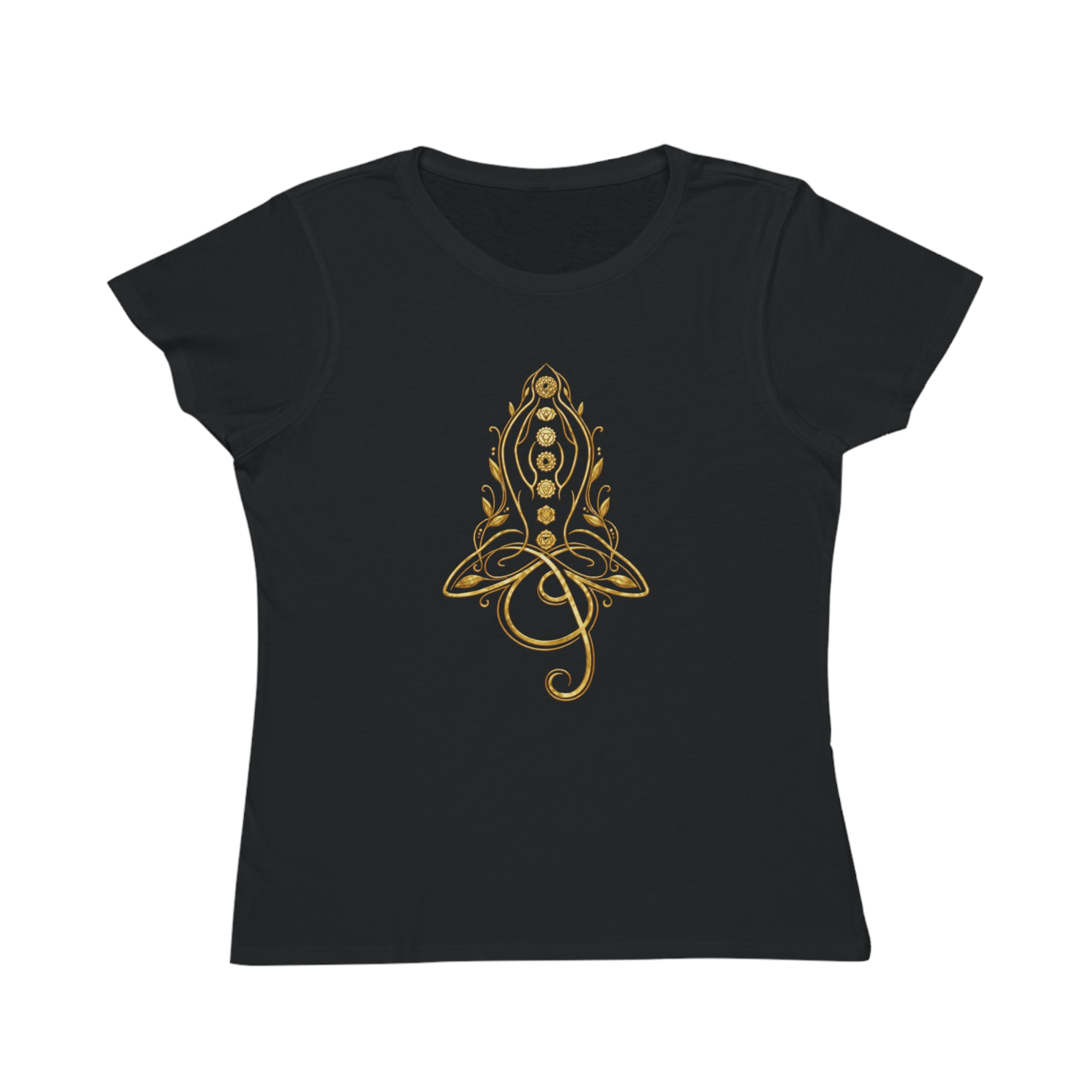 Sacred Chakra Harmony Organic Women’s T-Shirt - Image 6