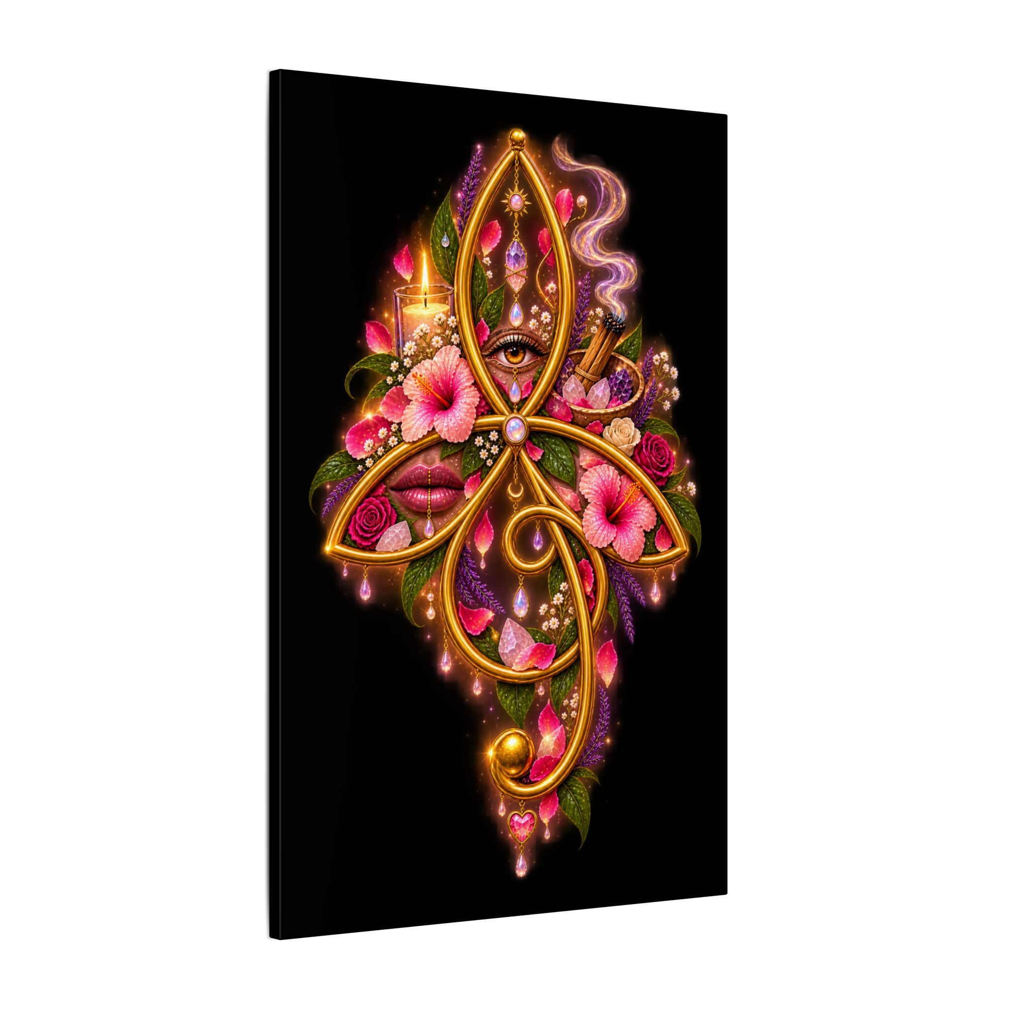 Sacred Wombs Framed Canvas — The Art & Anatomy of the Soul - Image 4