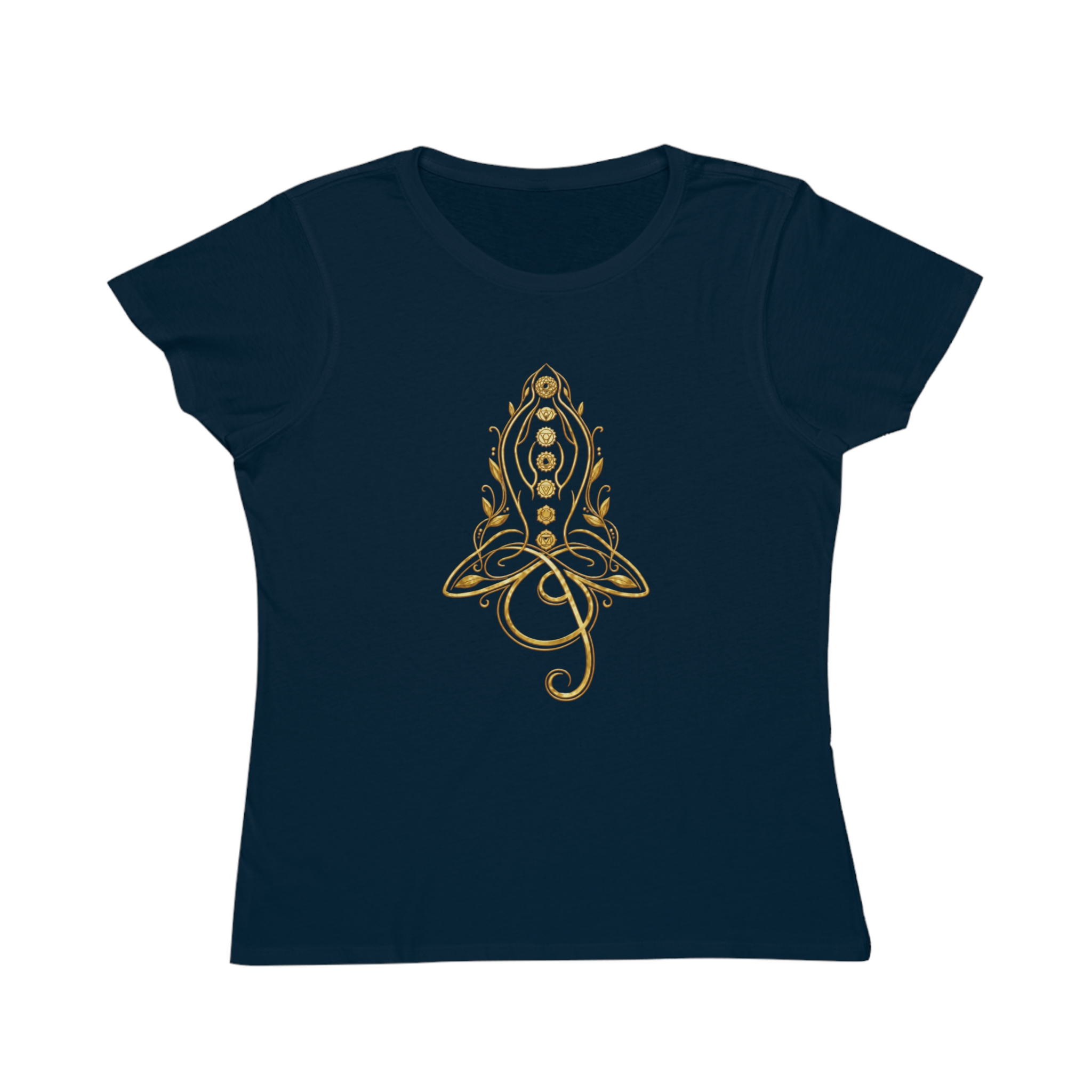 Sacred Chakra Harmony Organic Women’s T-Shirt - Image 8